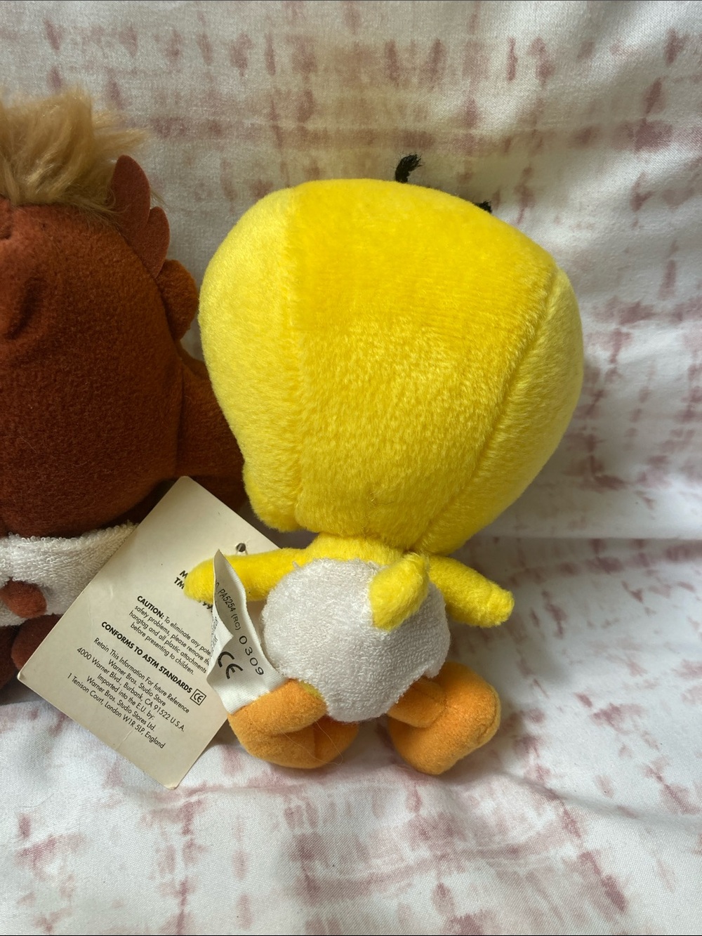 LOONEY TUNES Baby 6" Plush Bean Bag Bundle of 4 1999 - Picture 8 of 8